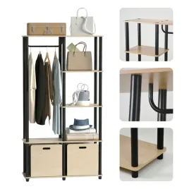 regal-modulowy-otwarty-do-garderoby-przedpokoju-z-drazkiem-5-polek-151cm