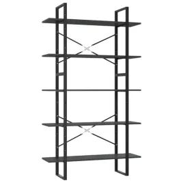 regaly-na-ksiazki-szary-100x30x105-70cm