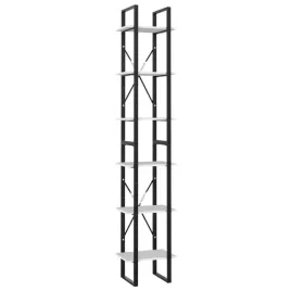 regal-industrialny-na-ksiazki-bialy-40x30x210-cm