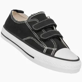 trampki-dzieciece-buty-na-rzepy-tenisowki-materialowe-casual-czarne-29