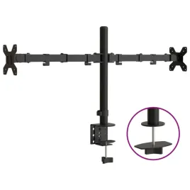 stojak-na-2-monitory-13-27andaposandapos-czarny-stal-vesa-75x75-100x100-mm