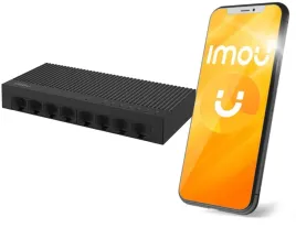 switch-imou-8-portowy-sf108c-plastikowa-obudowa-100mbps