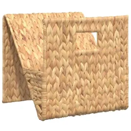 stojak-na-gazety-z-hiacyntem-wodnym-i-metalowa-rama-brazowy-31x31x31cm