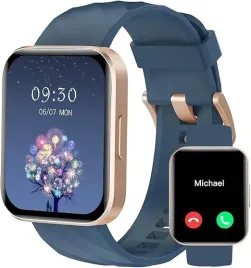ciemnoniebieski-zegarek-smartwatch-kalorie-tetno-kroki