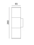 querk-3-black-2xgu10-led2b-stan-nowy