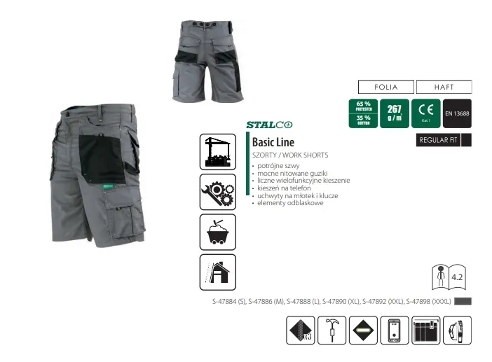 spodnie-robocze-krotkie-stalco-basic-line-r-3xl-stan-nowy