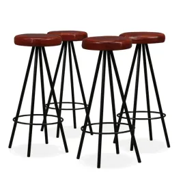 stolki-barowe-industrialne-4-szt-skora-stal-braz-czarny-30x76cm