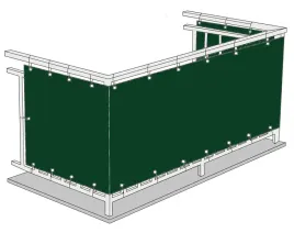 decomat-mata-balkonowa-080x700m-zielona