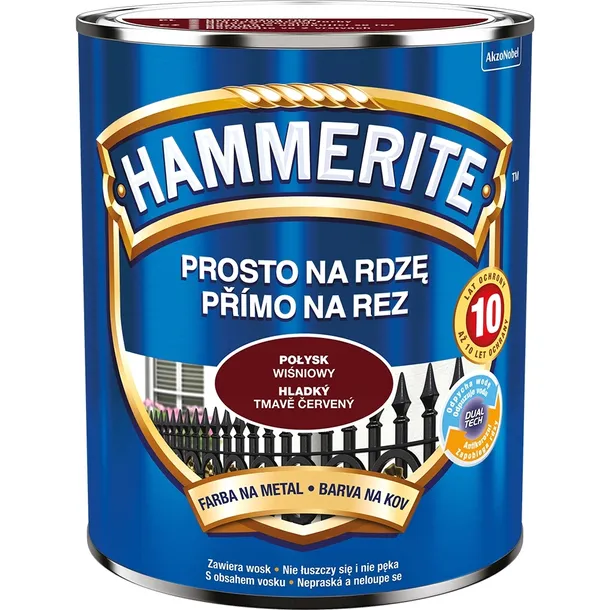 hammerite-polysk-wisniowy-07l-stan-nowy