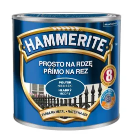 hammerite-gladki-niebieski-0-7l
