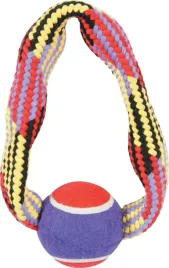 zolux-zabawka-ze-sznura-z-pilka-tenisowa-kolo-23-cm-480390
