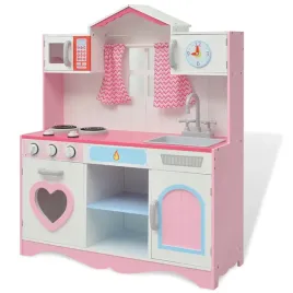 kuchnia-zabawkowa-mini-chef-rozowa-82x30x100-cm