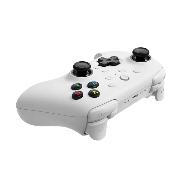 pad-bezprzewodowy-do-pc-android-8bitdo-ultimate-2-wireless-2-4ghz-bialy-zasilanie-akumulatorowe