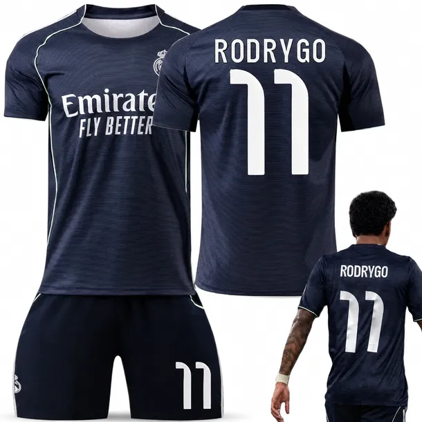 KOMPLET PIŁKARSKI KOSZULKA RODRYGO REAL MADRYT ROZMIARY