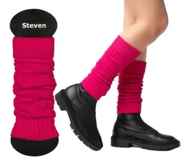 steven-092-ocieplacze-damskie-bawelna-roz-ciemny