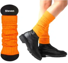 steven-092-ocieplacze-damskie-bawelna-pomaranczowe