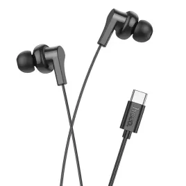 sluchawki-przewodowe-douszne-usb-c-hoco-m114-czarne