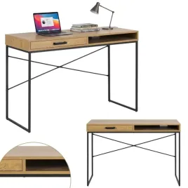 biurko-komputerowe-z-szuflada-polka-loft-stolik-do-biura-minimalistyczne