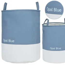 okragly-kosz-na-pranie-48-l-tone-lab-niebieski-skladany-z-tkaniny-pojemny