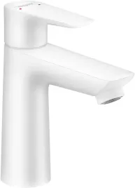 bateria-hansgrohe-talis-e-110-bialy-matowy-comfortzone-110mm