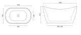 rea-wanna-ferrano-slim-150-cm-material-wykonania-akrylowa