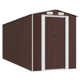 szopa-ogrodowa-stal-galwanizowana-192x523x223-cm-ciemny-braz