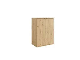 nowoczesna-komoda-tetris-01-60-cm-dab-artisan-dwa-fronty-metalowy-uchwyt