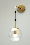 toolight-lampa-app685-1w-gold-kolor-przezroczysty-czarny-zloty