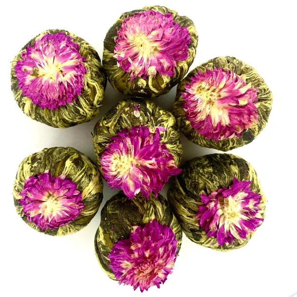 herbata-kwitnaca-lichi-ball-1szt-forma-lisciasta