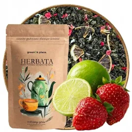 herbata-zielona-strawberry-lime-1000g-truskawkowa-cytrusowa-premium