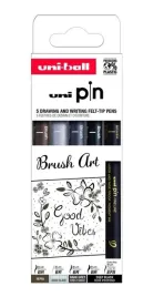 zestaw-cienkopisow-uni-pin-200-brush-art-02-1-mm-5-szt-z-pedzelkiem