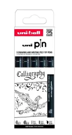 zestaw-cienkopisow-kreslarskich-uni-pin-200-calligraphy-01-3-mm-5-szt