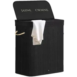 duzy-kosz-na-pranie-bielizne-bambusowy-skladany-100l-czarny-dwukomorowy