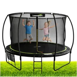 trampolina-ogrodowa-lean-z-siatka-wewnetrzna-czarno-zielona-487cm-16ft