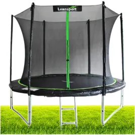 trampolina-ogrodowa-lean-pro-z-siatka-wewnetrzna-czarno-zielona-305cm-10ft