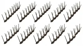 kolce-przeciw-ptakom-poliweglan-10x33cm-brazowe-zestaw-10-szt