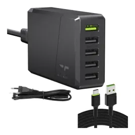 ladowarka-sieciowa-zasilacz-52w-5x-usb-a-kabel-usb-c-led-12-m-greencell