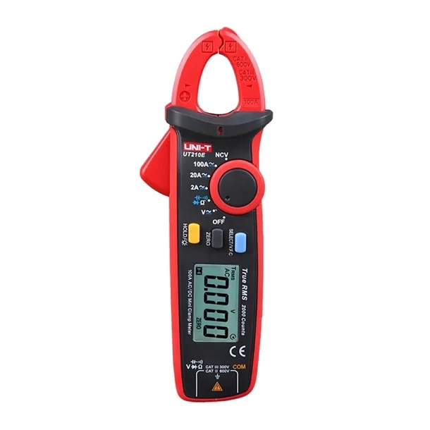 MIERNIK CĘGOWY CYFROWY UNI T UT210E AC DC 100A 600V