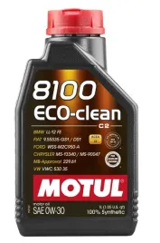 motul-olej-0w30-1l-8100-eco-clean-dpf-c2-sn-wss-m2c-950-a-9-55535-gs1-stjlr-03-5007-ms-13340-toyota-hond