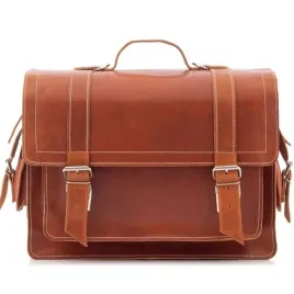 polski-tornister-skorzany-vintage-prl-elegancki-karmelowy-belveder-br91