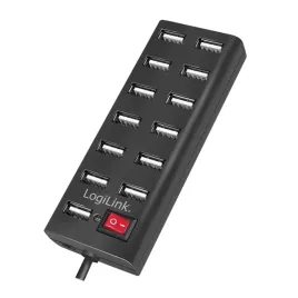 hub-usb-2-0-logilink-rozdzielacz-13-portow-5v-3-5a-wlacznikiem-480-mbit-s