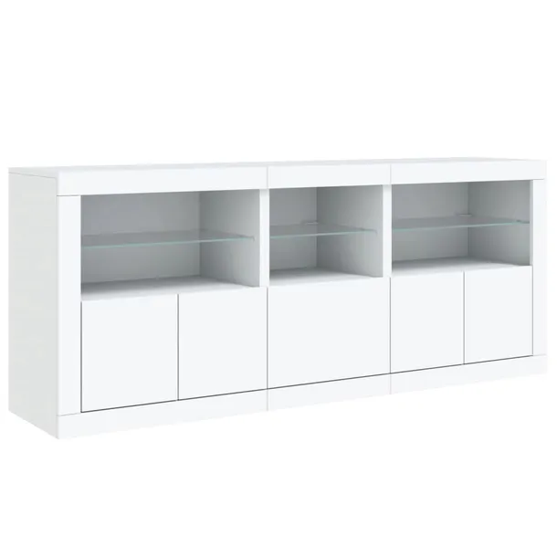 komoda-led-biala-162x37x67cm-marka-vidaxl