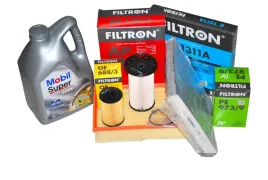 filtry-filtron-olej-mobil-super-5w30-5l-vw-passat-b8-2-0tdi-1-6tdi-kpl