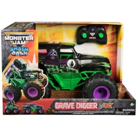 pojazd-spin-master-monster-jam-smash-and-bash-grave-digger-rc