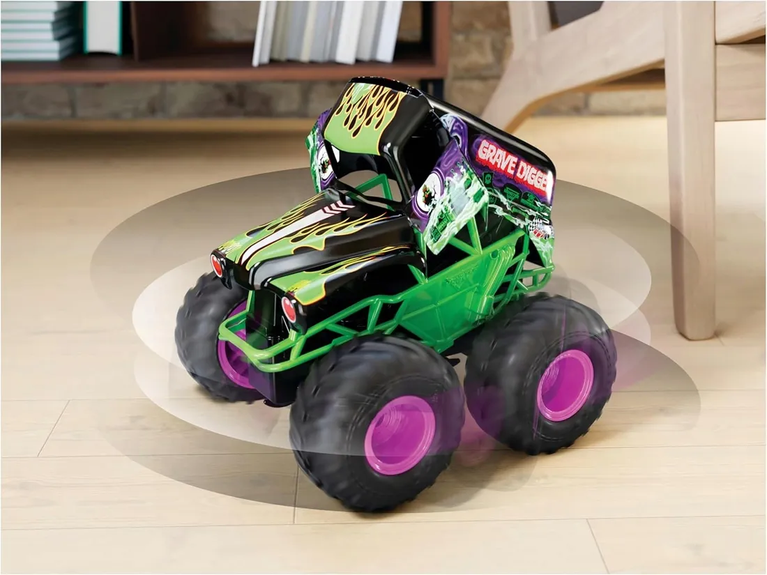 pojazd-spin-master-monster-jam-smash-and-bash-grave-digger-rc