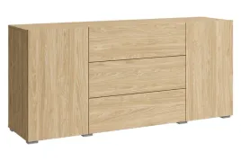komoda-berlin-150-cm-dab-olejowany-nowoczesna-3-szuflady-2-szafki