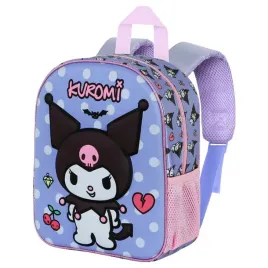 karactermania-plecak-3d-kuromi-rebel-30cm-hello-kitty-i-przyjaciele