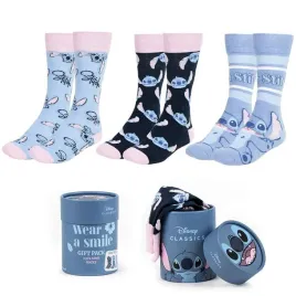 cerda-disney-stitch-zestaw-3-par-skarpetek-dla-doroslych-oficjalny-produk