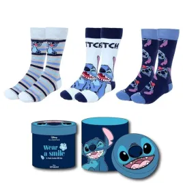 cerda-zestaw-3-par-skarpetek-disney-stitch-dla-doroslych-premium-akcesor