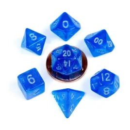 zestaw-mini-kostek-fanroll-stardust-blue-z-srebrnymi-cyframi-7-szt